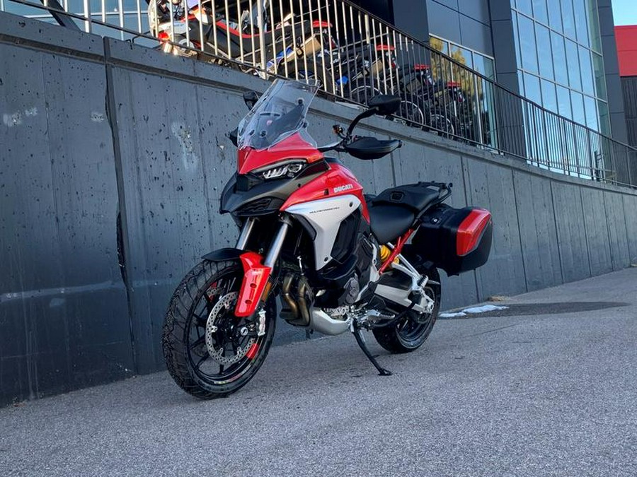 2023 Ducati Multistrada V4S Ducati Red - Alloy Wheels