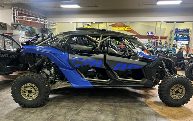 2024 Can-Am® Maverick X3 MAX X rs Turbo RR Dazzling Blue & Carbon Black