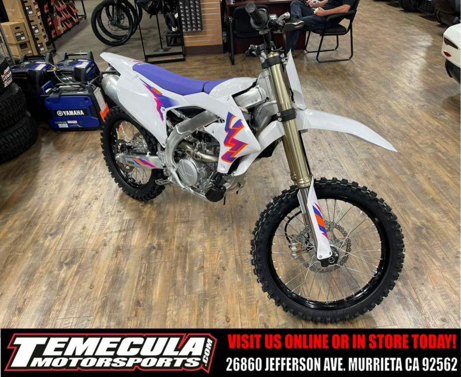 2024 Yamaha YZ 250F 50th Anniversary