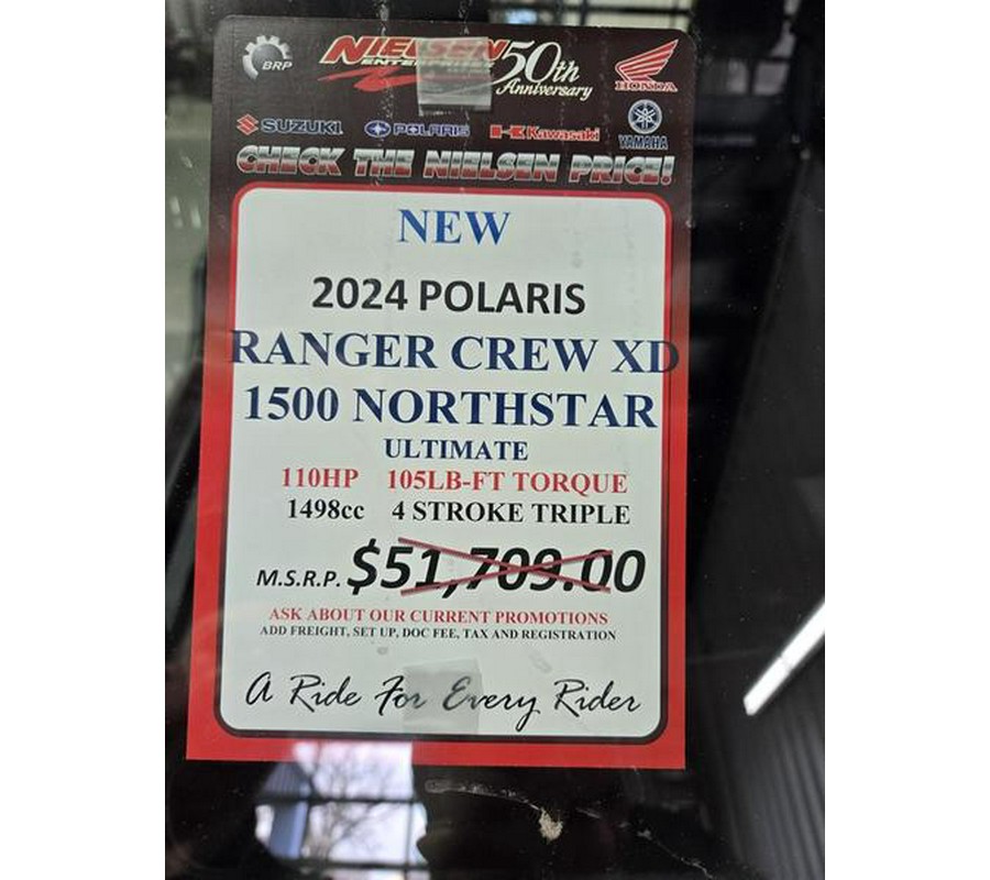 2024 Polaris® Ranger Crew XD 1500 NorthStar Edition Ultimate