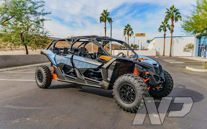 2026 Can-Am Maverick X3 MAX DS Turbo Scandi Blue & Orange Crush