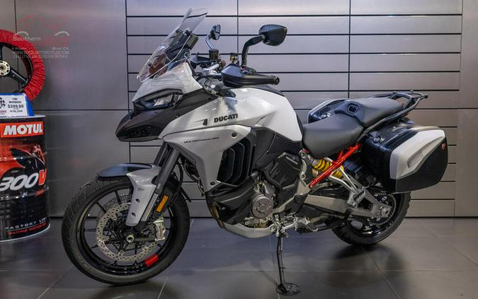 2023 Ducati Multistrada V4S Iceberg White - Alloy Wheels