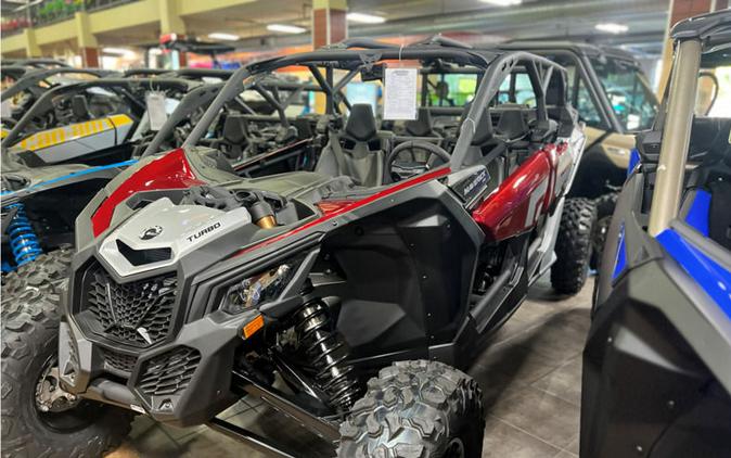 2024 Can-Am® Maverick X3 MAX RS Turbo Fiery Red & Hyper Silver