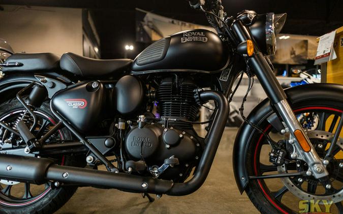 2023 Royal Enfield Classic 350 Dark Stealth Black