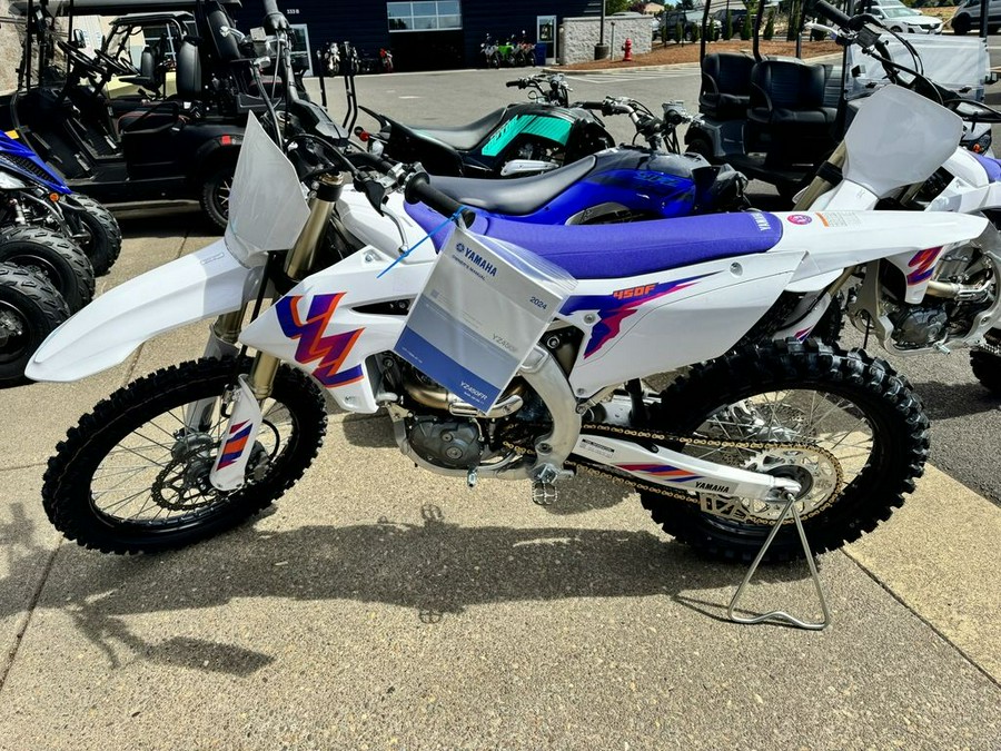 2024 Yamaha YZ450F 50th Anniversary Edition