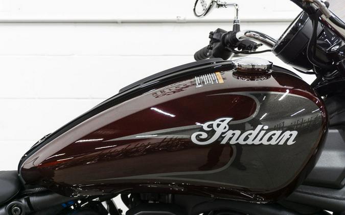2025 Indian Super Scout Maroon Metallic With Graphics