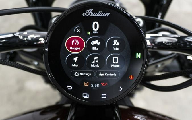 2025 Indian Super Scout Maroon Metallic With Graphics