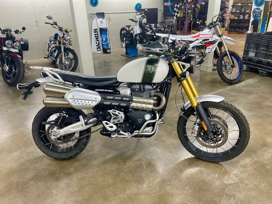 2019 Triumph Scrambler 1200 XE Fusion White