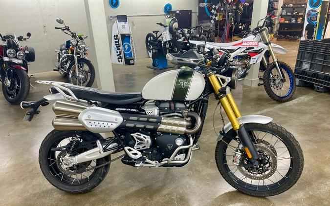 2019 Triumph Scrambler 1200 XE Fusion White