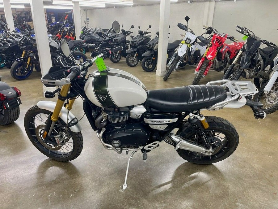 2019 Triumph Scrambler 1200 XE Fusion White