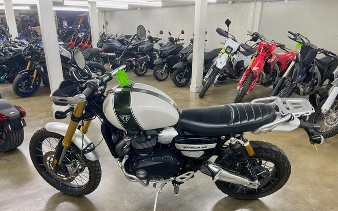 2019 Triumph Scrambler 1200 XE Fusion White