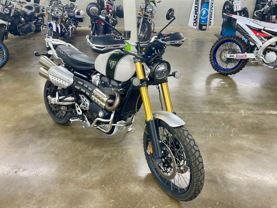 2019 Triumph Scrambler 1200 XE Fusion White