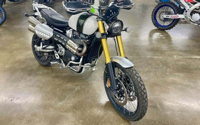 2019 Triumph Scrambler 1200 XE Fusion White