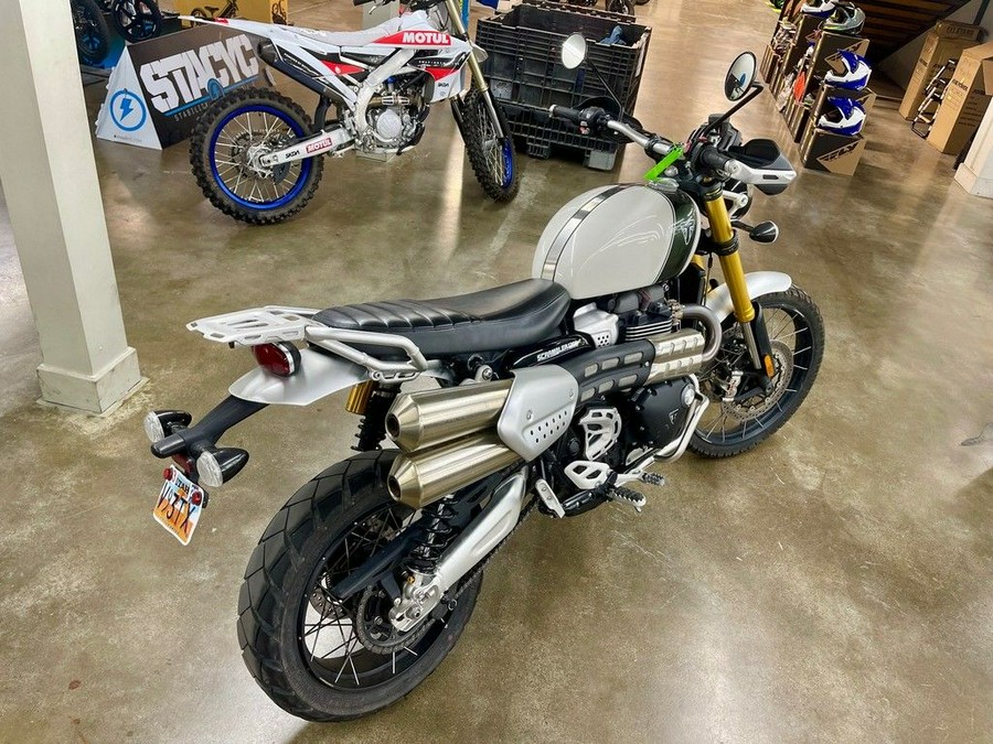 2019 Triumph Scrambler 1200 XE Fusion White