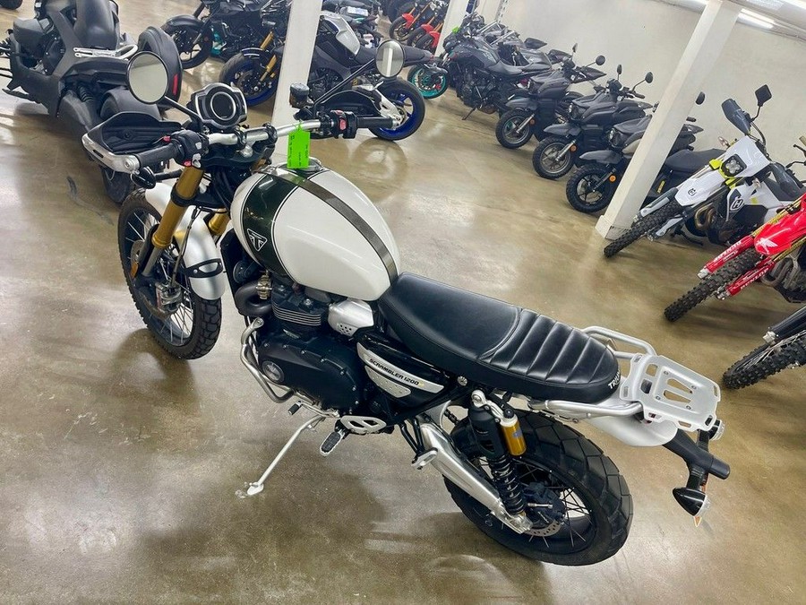 2019 Triumph Scrambler 1200 XE Fusion White