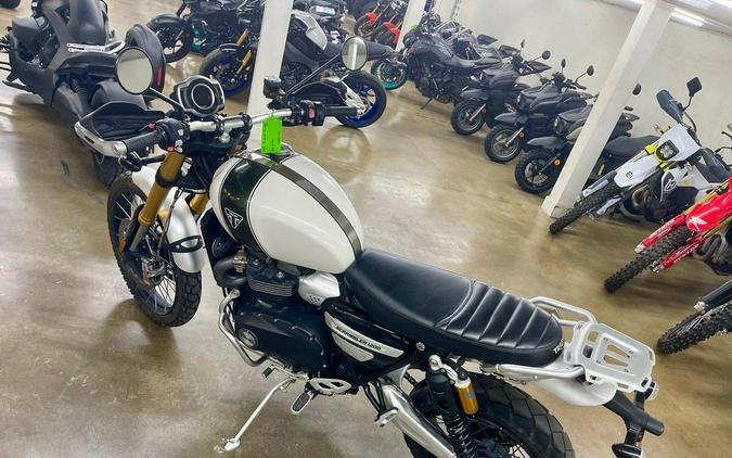 2019 Triumph Scrambler 1200 XE Fusion White