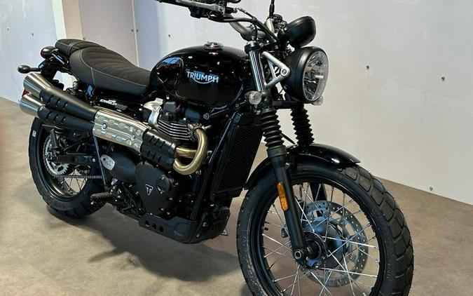 2024 Triumph Scrambler 900 Jet Black