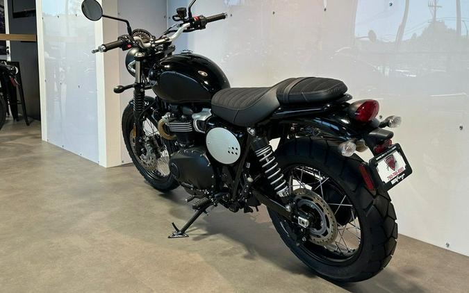 2024 Triumph Scrambler 900 Jet Black