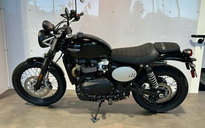 2024 Triumph Scrambler 900 Jet Black