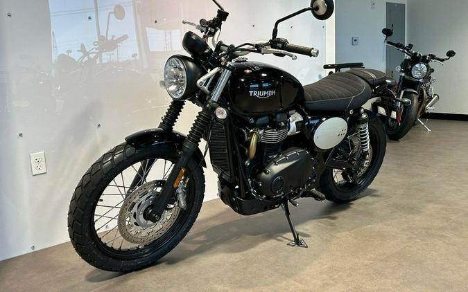 2024 Triumph Scrambler 900 Jet Black