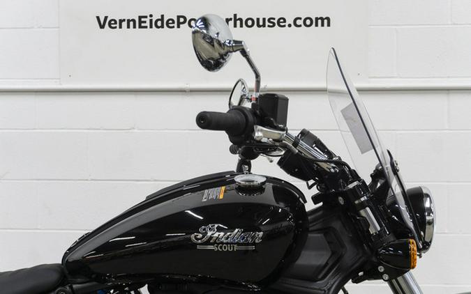 2025 Indian Super Scout Black Metallic