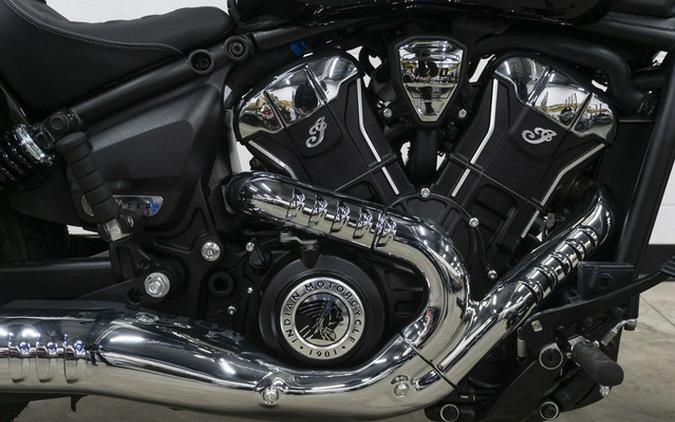 2025 Indian Super Scout Black Metallic