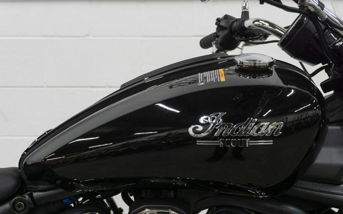 2025 Indian Super Scout Black Metallic