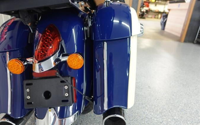 2016 Indian Roadmaster Springfield Blue and Ivory Cream