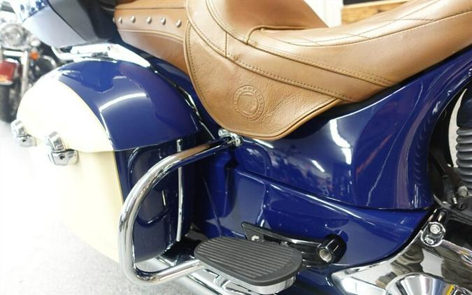 2016 Indian Roadmaster Springfield Blue and Ivory Cream