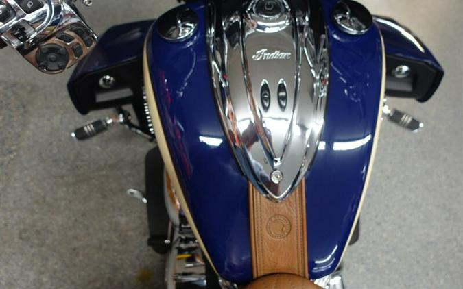 2016 Indian Roadmaster Springfield Blue and Ivory Cream