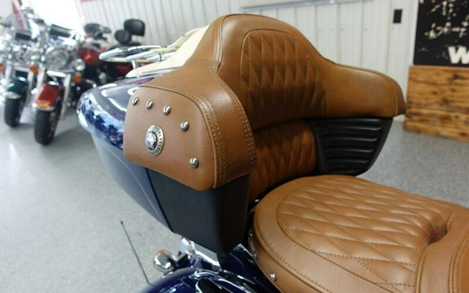 2016 Indian Roadmaster Springfield Blue and Ivory Cream