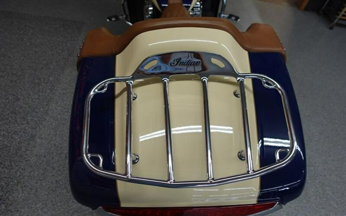 2016 Indian Roadmaster Springfield Blue and Ivory Cream