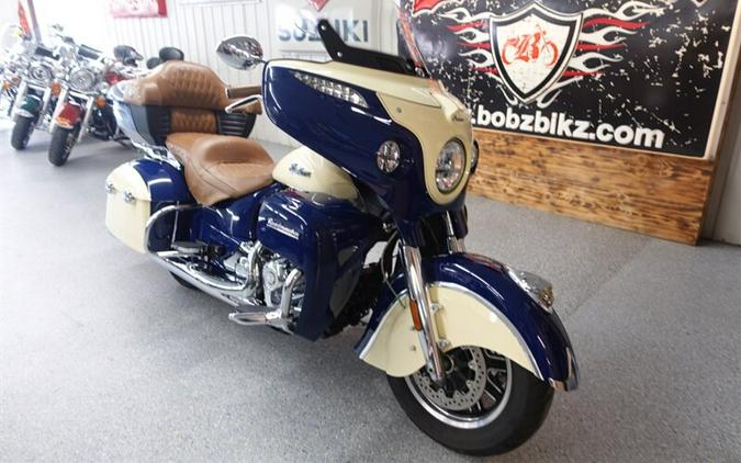 2016 Indian Roadmaster Springfield Blue and Ivory Cream