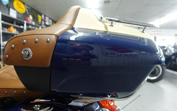 2016 Indian Roadmaster Springfield Blue and Ivory Cream