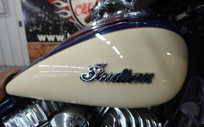 2016 Indian Roadmaster Springfield Blue and Ivory Cream