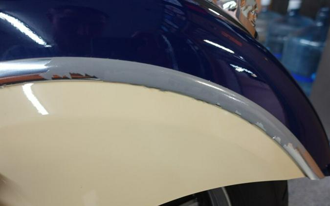 2016 Indian Roadmaster Springfield Blue and Ivory Cream