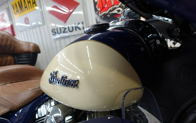 2016 Indian Roadmaster Springfield Blue and Ivory Cream