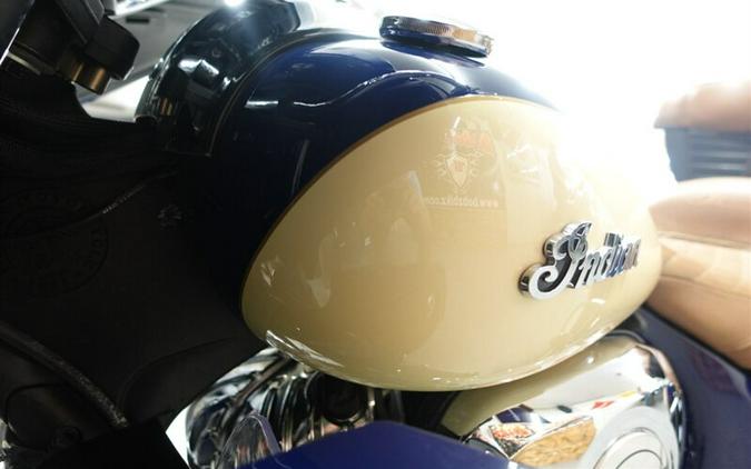 2016 Indian Roadmaster Springfield Blue and Ivory Cream
