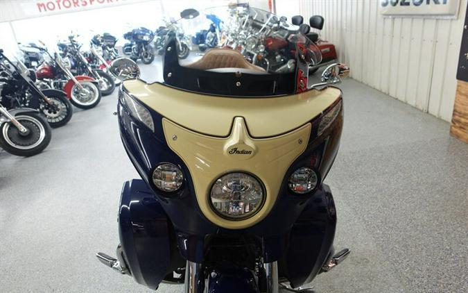 2016 Indian Roadmaster Springfield Blue and Ivory Cream