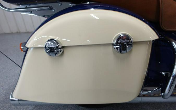 2016 Indian Roadmaster Springfield Blue and Ivory Cream