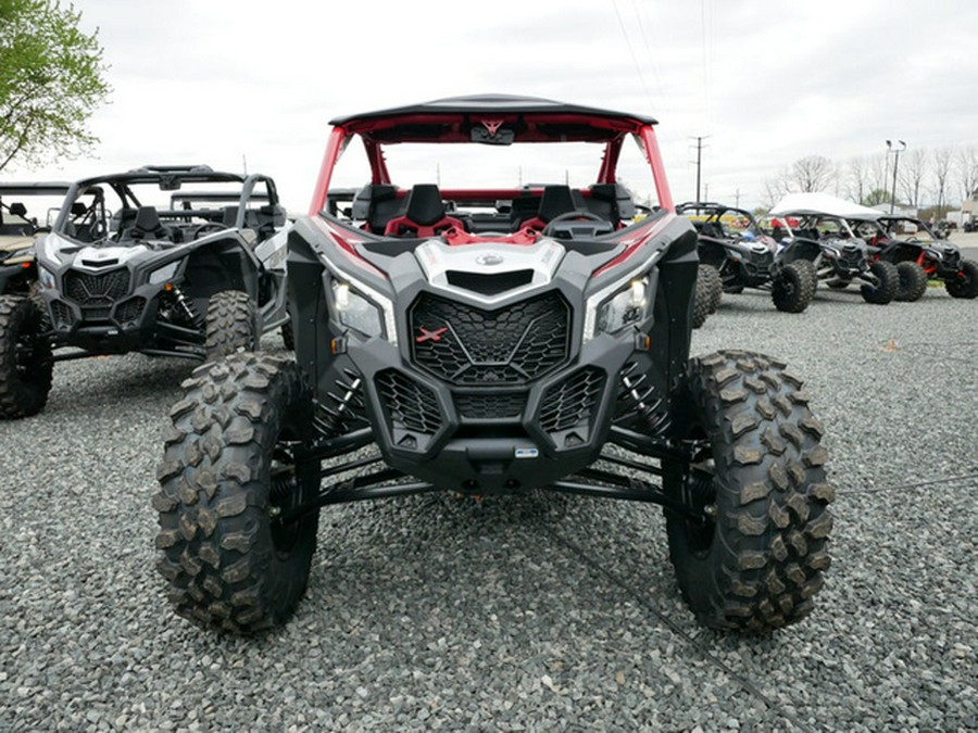 2024 Can-Am Maverick X3 X Ds Turbo RR Fiery Red & Hyper Silver