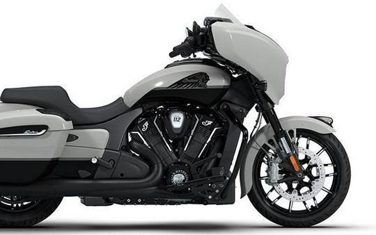 2026 CHIEFTAIN PP DH 112, CHALK/BLK MTLLC, 49ST Dark Horse® with PowerBand Audio Package - Indian Motorcycle