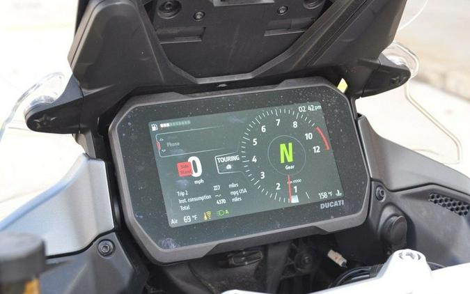 2021 Ducati Multistrada V4S Aviator Grey / Spoked Wheels