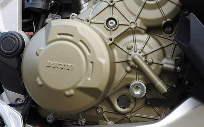 2023 Ducati Multistrada V4S Iceberg White - Spoked Wheels