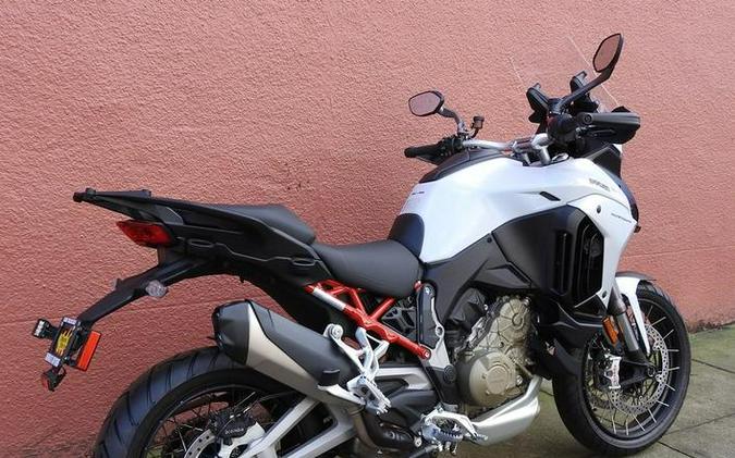 2023 Ducati Multistrada V4S Iceberg White - Spoked Wheels