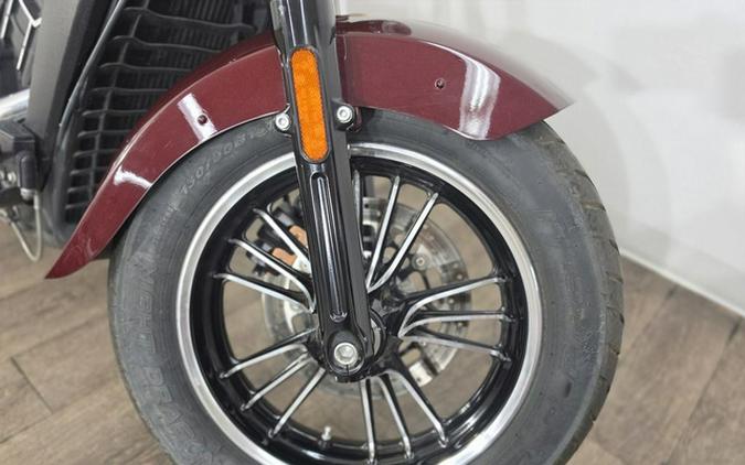 2022 Indian Scout ABS Maroon Metallic
