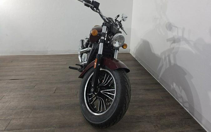 2022 Indian Scout ABS Maroon Metallic