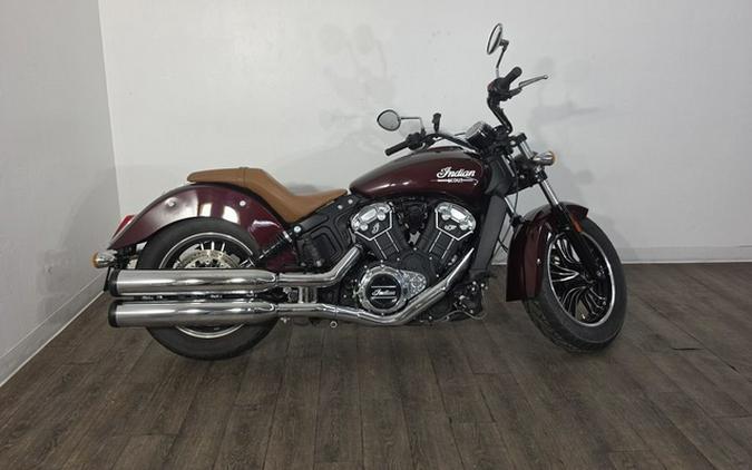 2022 Indian Scout ABS Maroon Metallic
