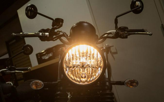 2023 Triumph Scrambler 900 Jet Black