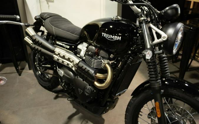 2023 Triumph Scrambler 900 Jet Black